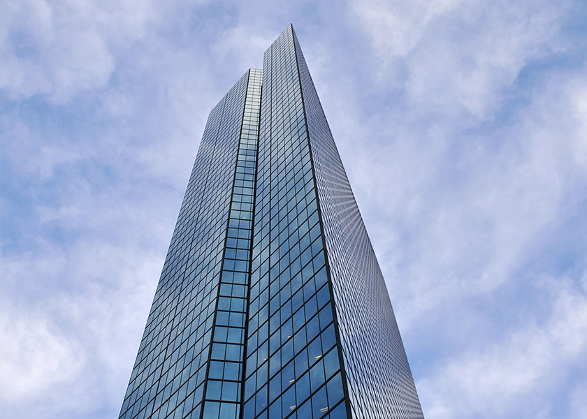 Picture of the John Hancock building in Boston