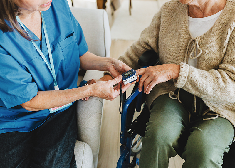 HCP providing home health services