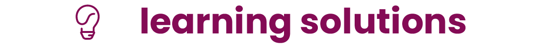 learning solutions